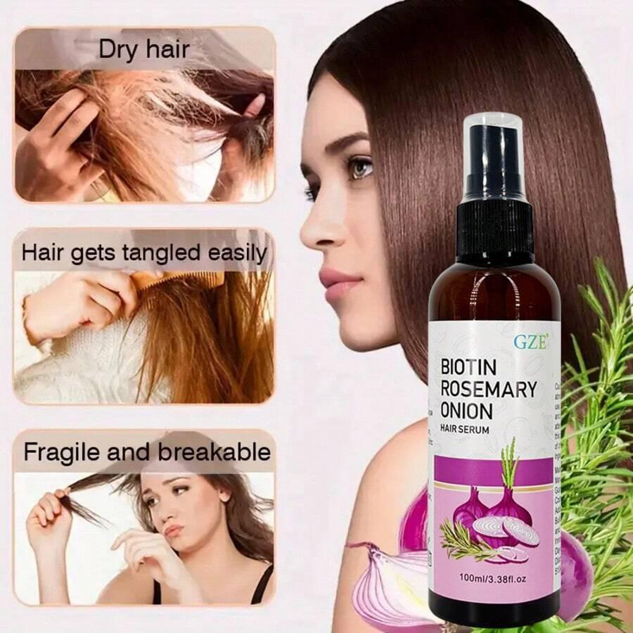 GZE Hair Serum with Biotin & Onion Thyme - 2